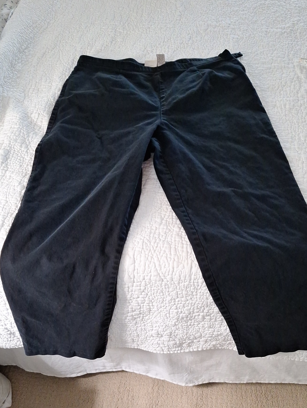 Mountain Lake 18 Black Sode Zip Pamts No Pockets